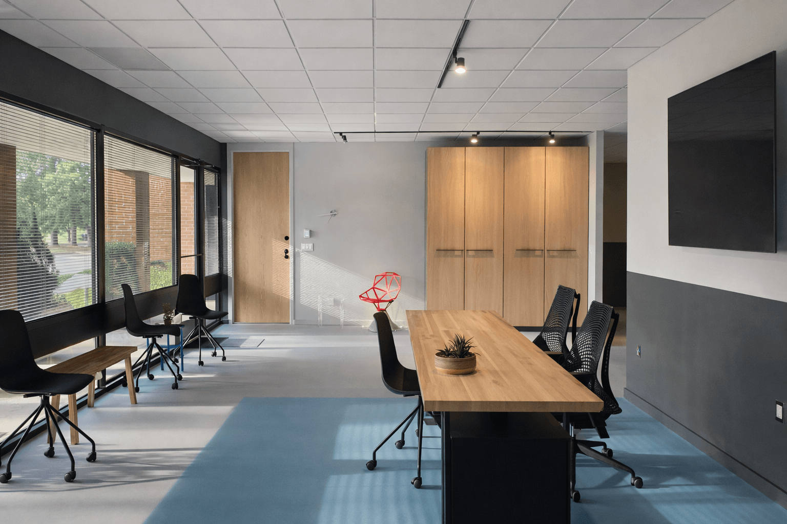 Mobius reception area